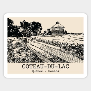 Coteau-du-Lac - Québec Magnet